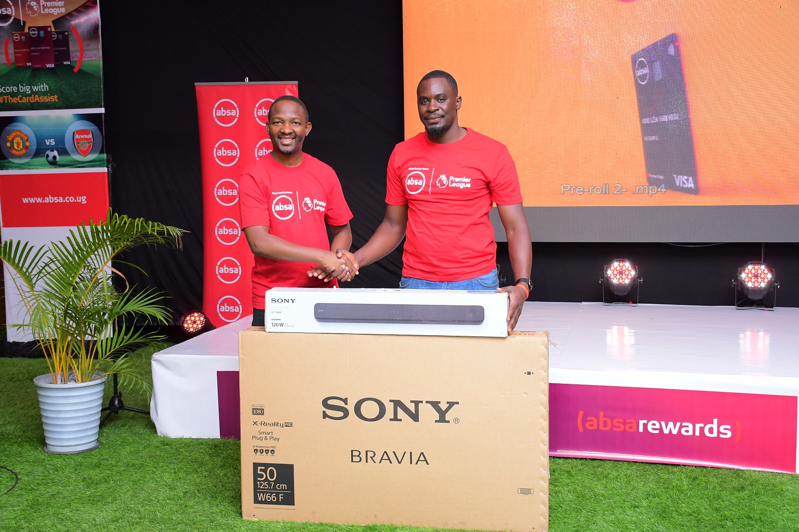 Absa treats Card Assist winner, others to EPL VIP viewing experience