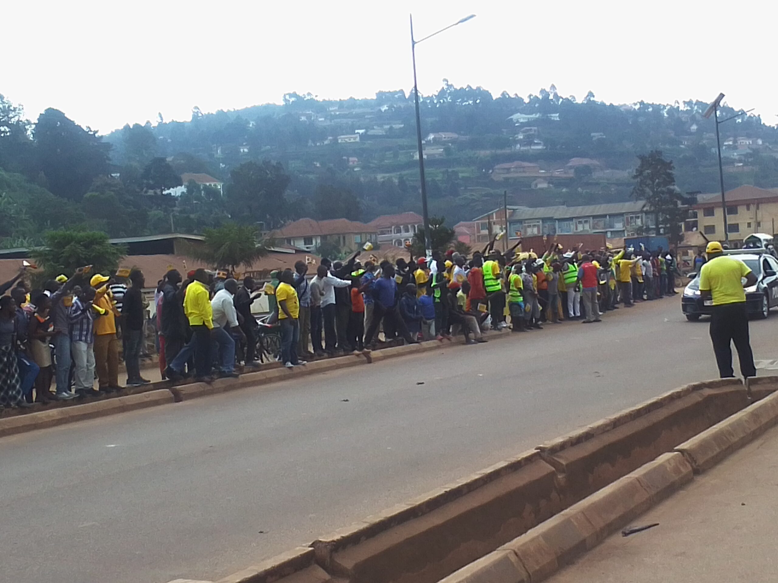 Kabale Residents Disapointed For Not Meeting The President on His Way to Kigali