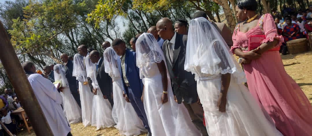 Mp kamusiime Supports 9 Couples At Mass Wedding Ceremony