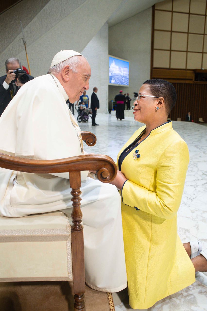 Always Stand By Christian Values As You Lead the people. Pope Francis To Speaker Among