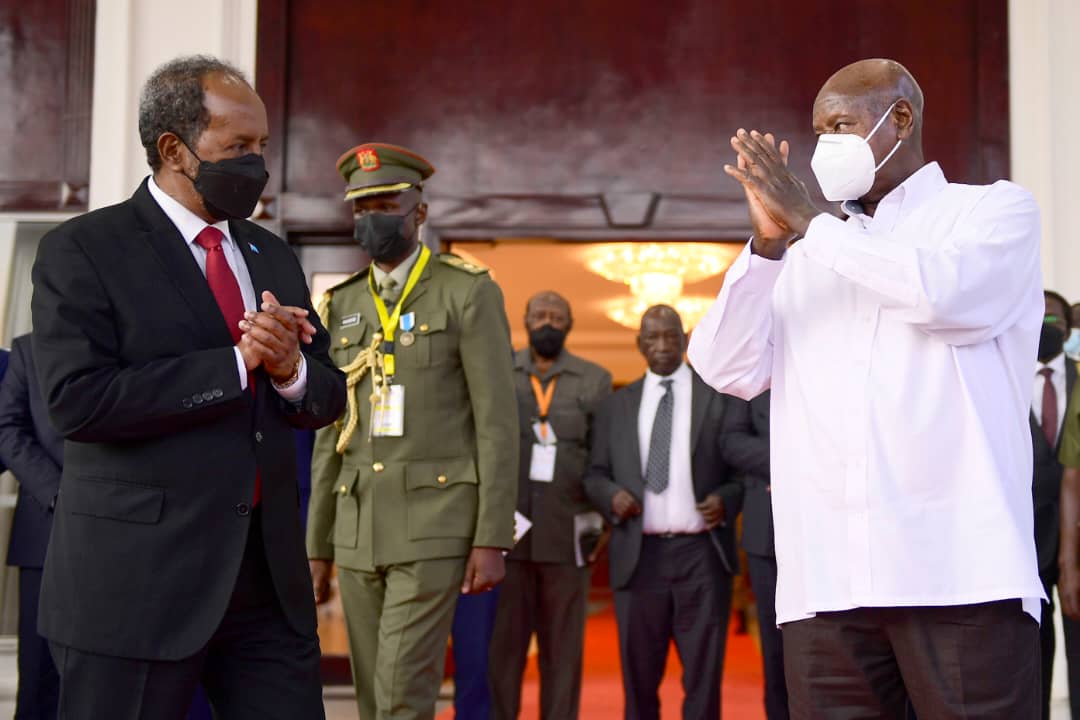 Somali President Hassan Mohamud In Uganda For Three-Day State Visit