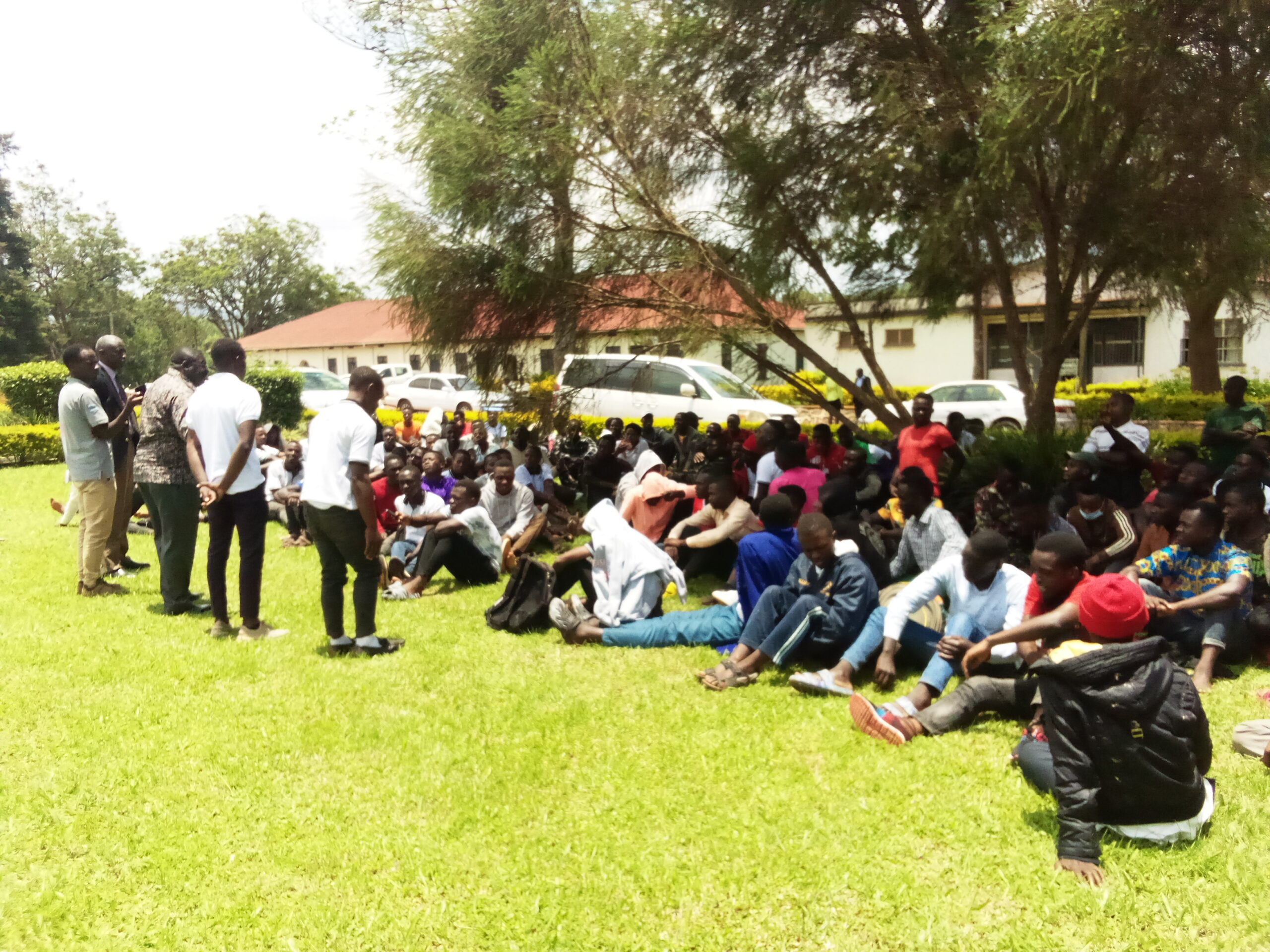 Kabale Technical Institute Students Storm RDC’s over Suspension of Colleagues