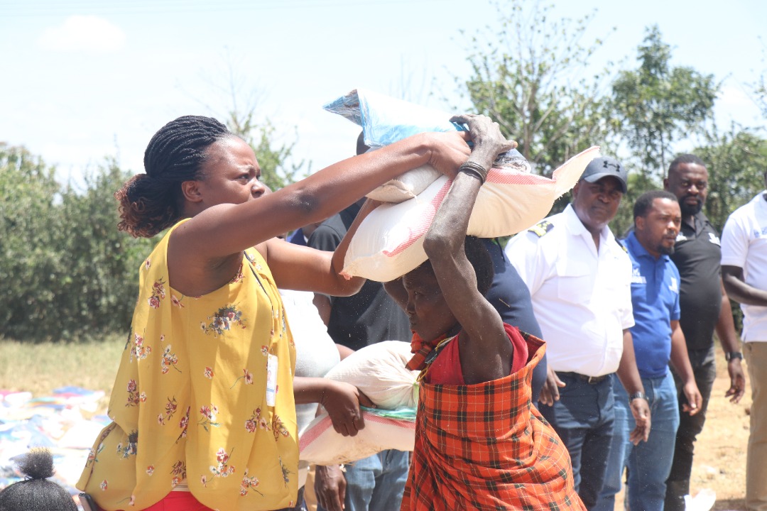 URA Staff Donates 17,000kgs of Relief Food to Karamoja Community