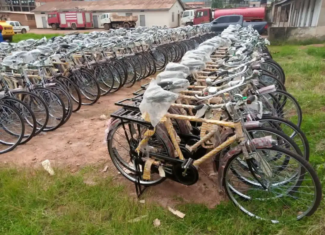 Kabale local council chairpersons receive bicycles after ten years of waiting