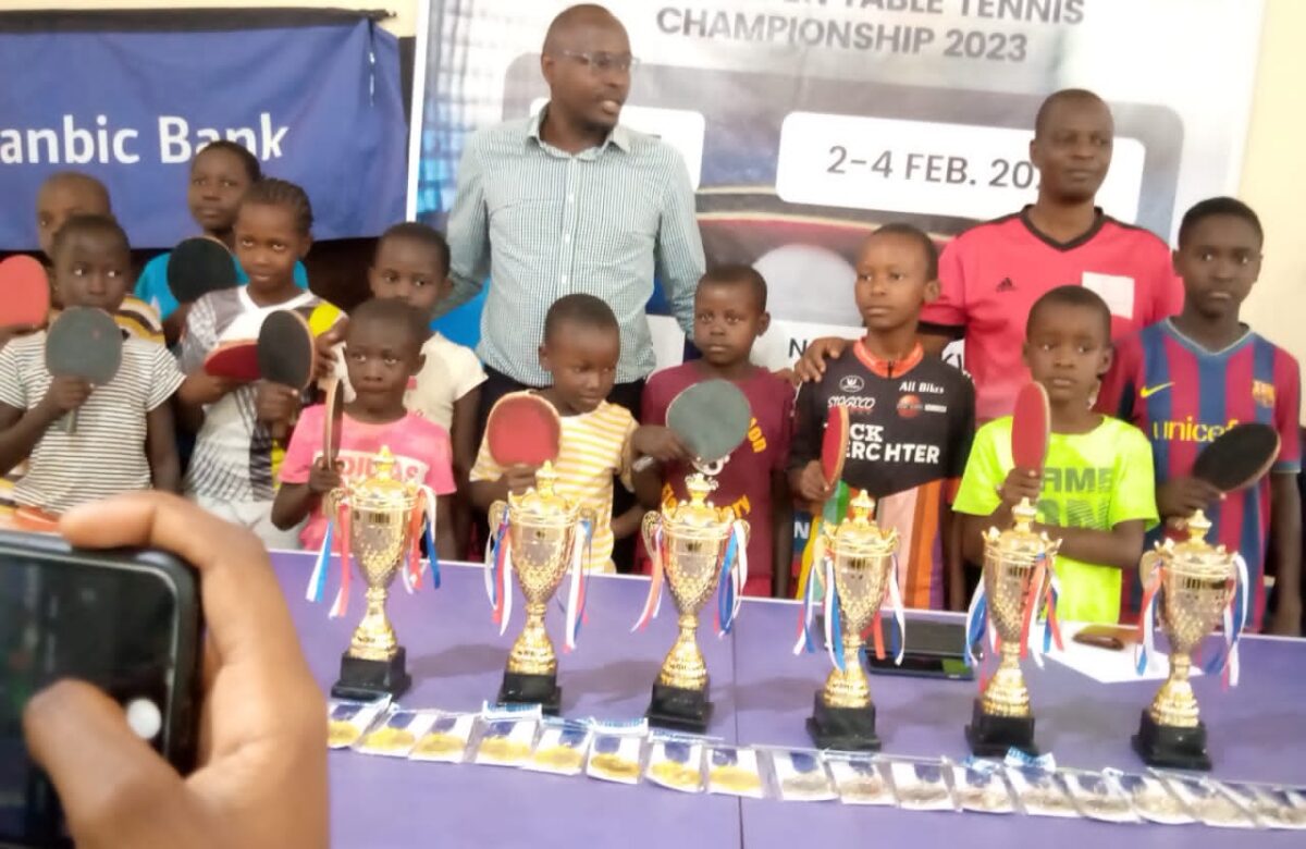 Stanbic bank boosts Mbale open table tennis championship with Ugx2m kitty