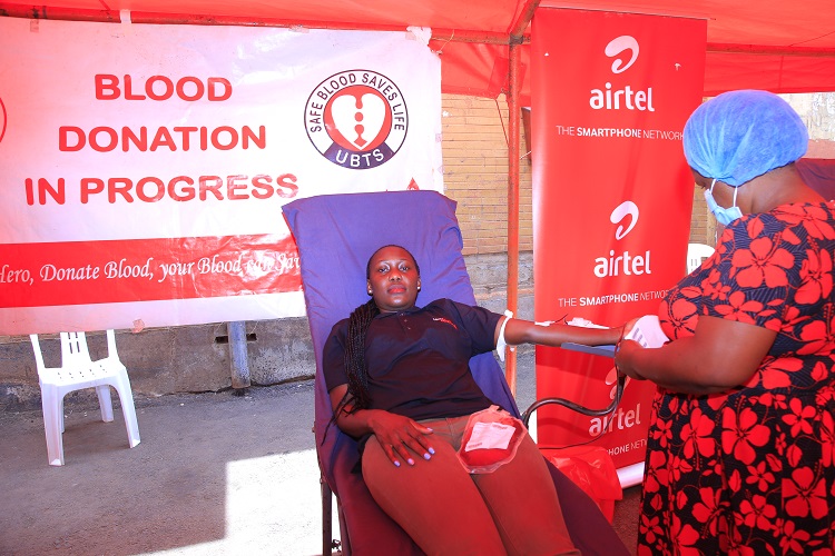 Airtel, Uganda Blood Transfusion Services Rally Public To Donate Blood