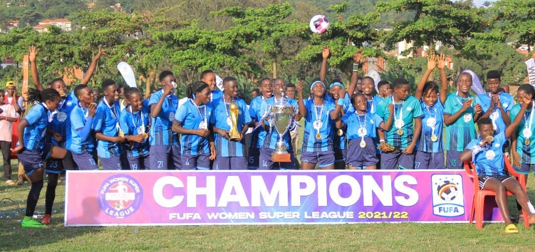 She Corporate Crowned 2021/22 FUFA Women Super League Champions