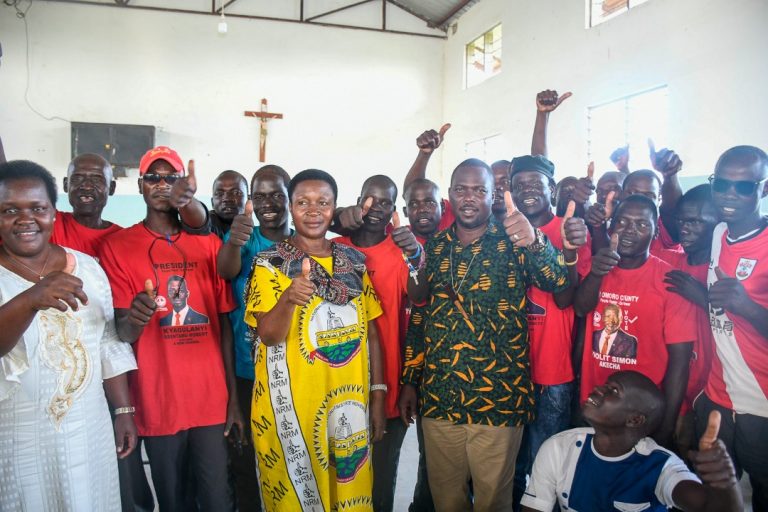 Omoro By Elections: Over 100 Youth ‘Cross’ To NRM From NUP