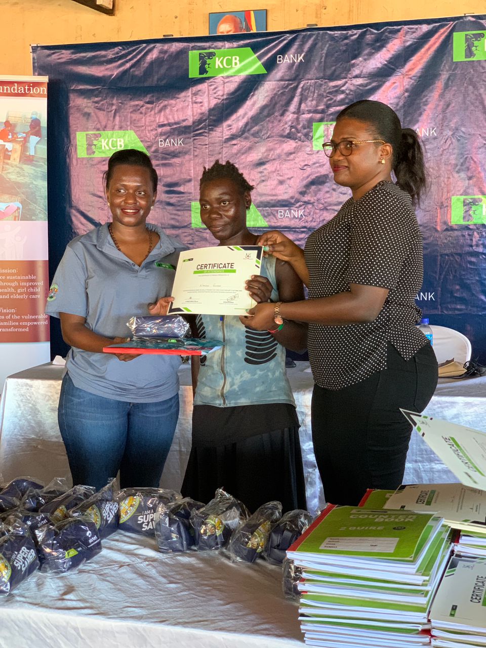 Women And Youth Empowered With Hands-On Skills From KCB Bank Uganda’s Support To Burgess Foundation.
