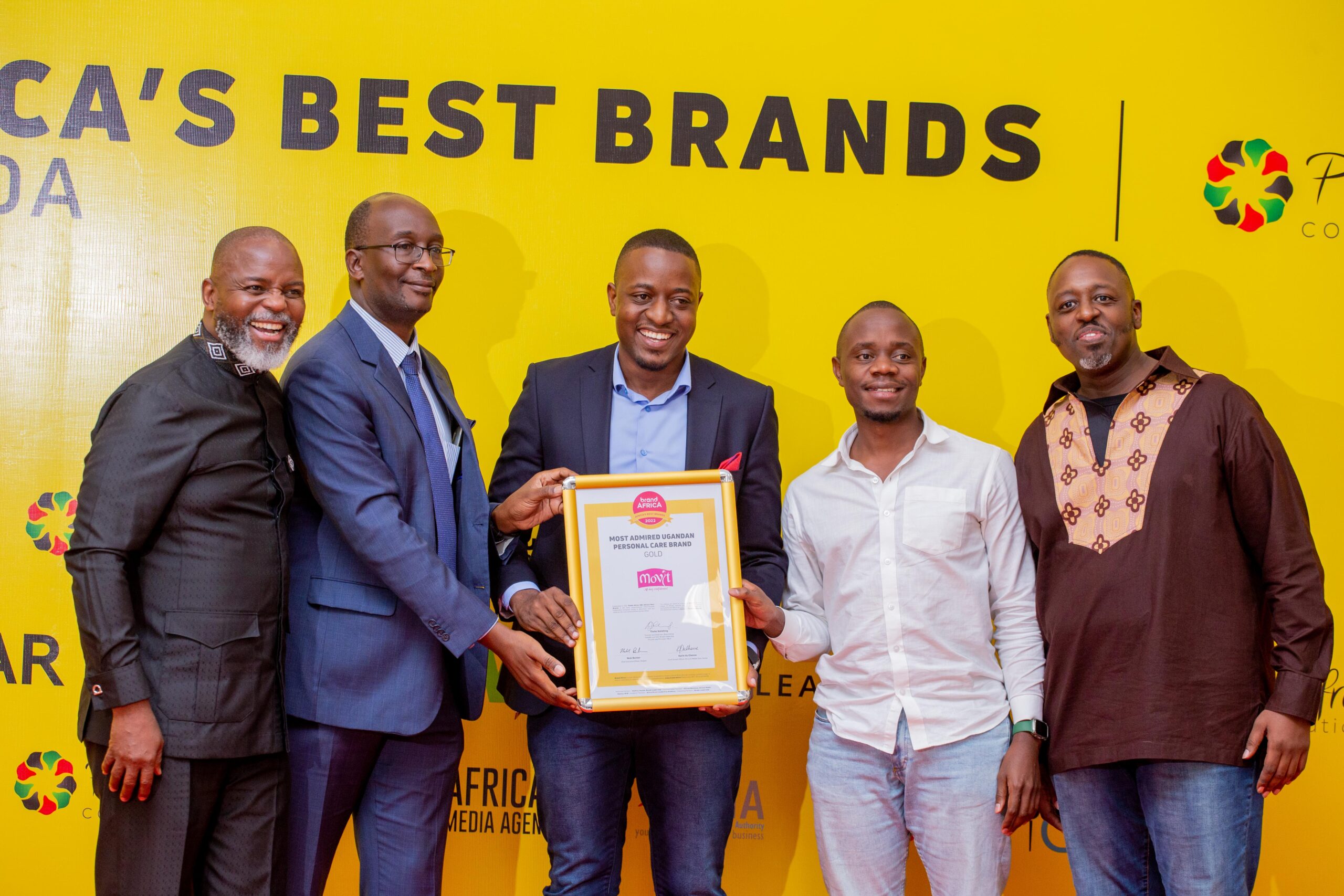 Movit Recognized As Most Admired Ugandan Personal Care Brand