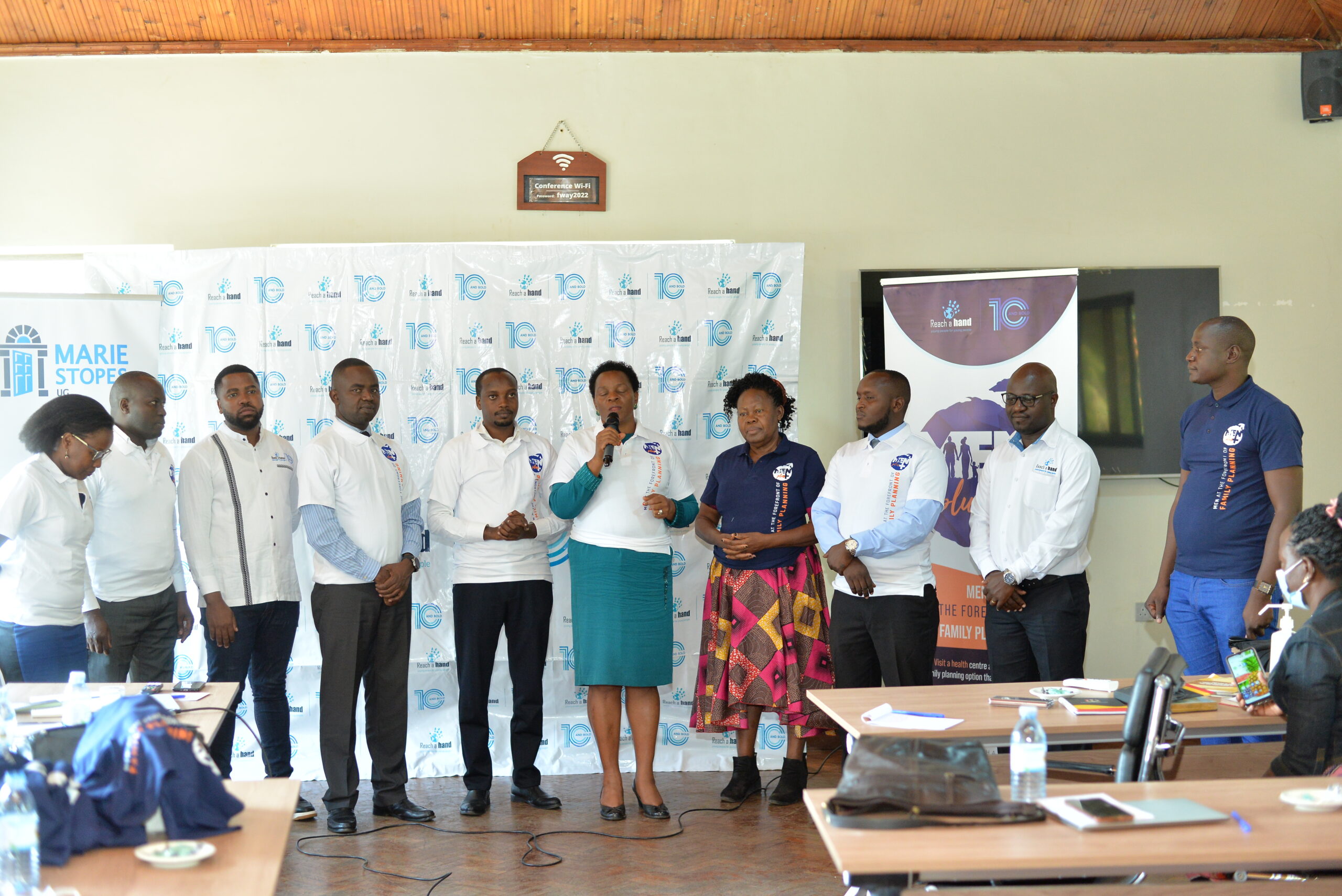 Reach A hand Uganda, Partners Launch The Men Plus II And U Decide Kasese- Bunyangabu Projects