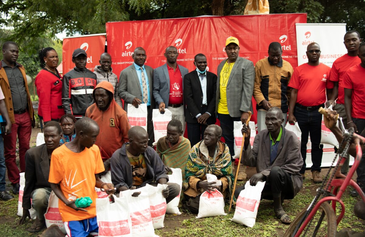 Airtel Uganda Hands Over Food Relief Items To 2,000 Households In Karamoja Region