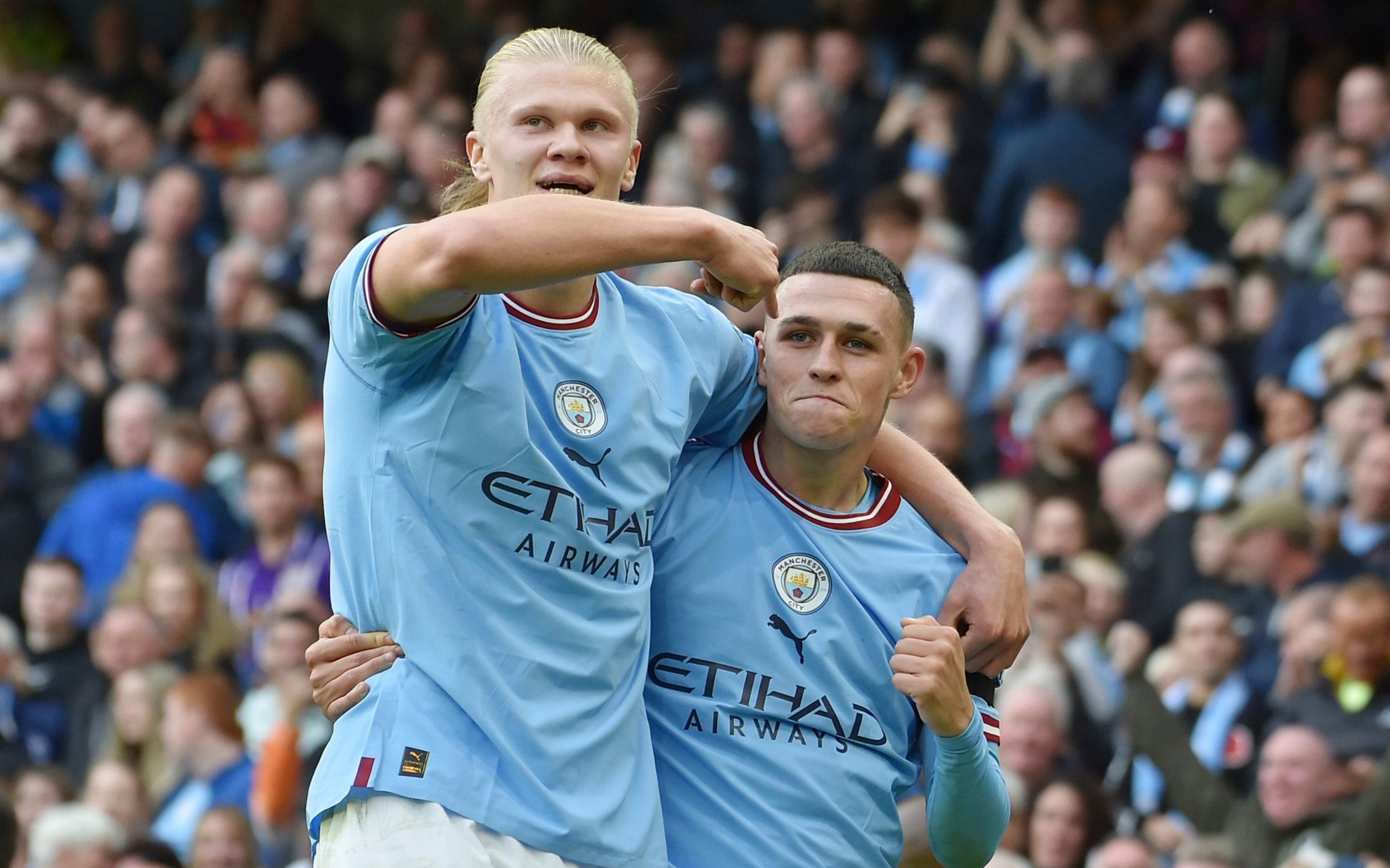 Manchester City thrashes Rivals Manchester United 6-3 at The Etihad Stadium