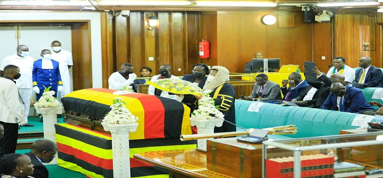 Parliament: MPs praise Justice Aweri Opio’s humility and selflessness
