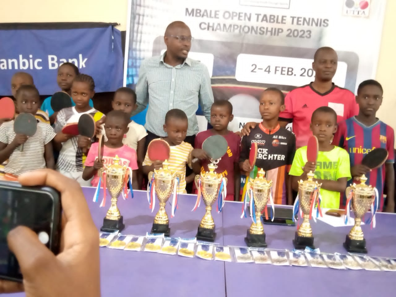 Stanbic bank boosts Mbale open table tennis championship with Ugx2m kitty