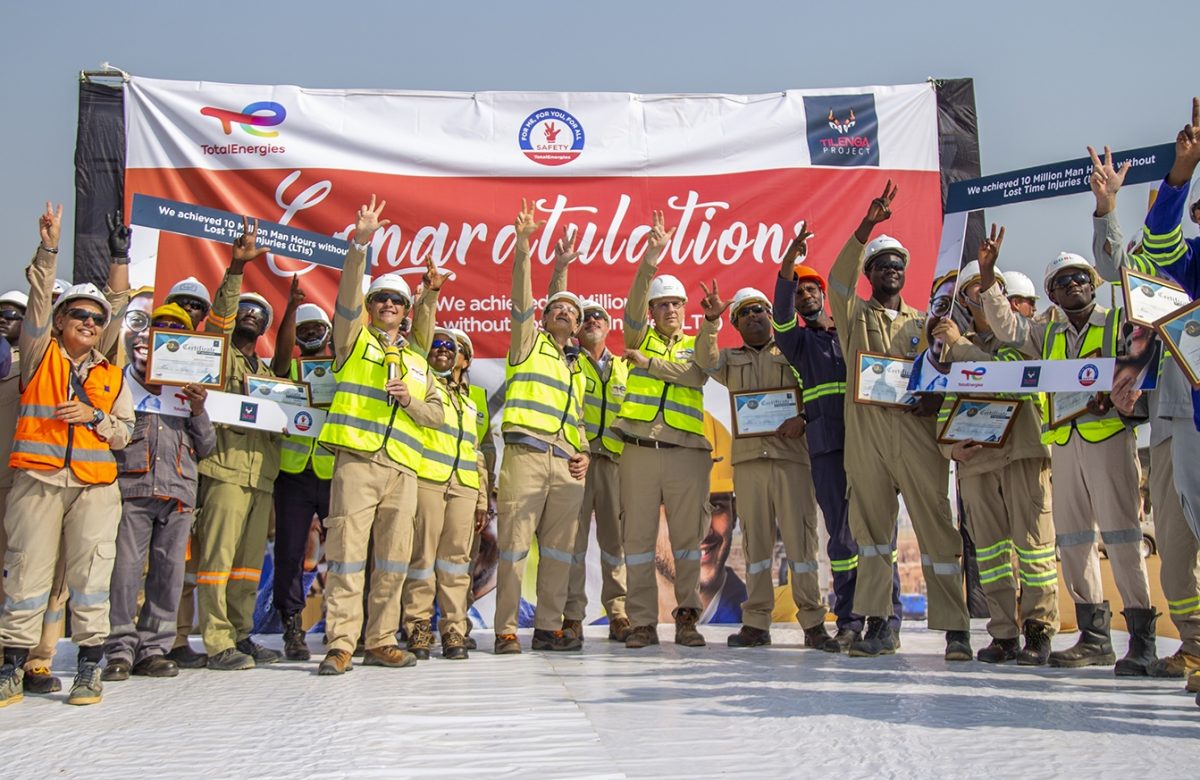TotalEnergies EP Uganda passes industry milestone of 10-million-man hours without lost time injuries on Tilenga project