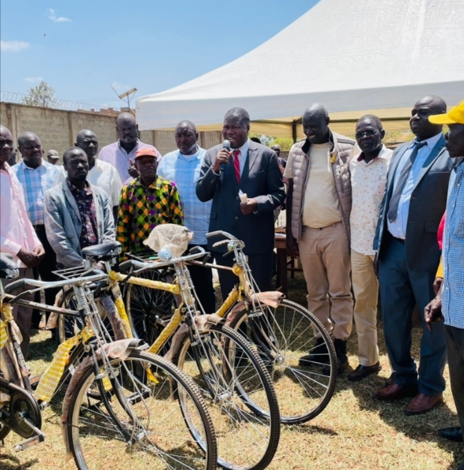 Over 900 bicycles distributed to local council chairpersons in Tororo district