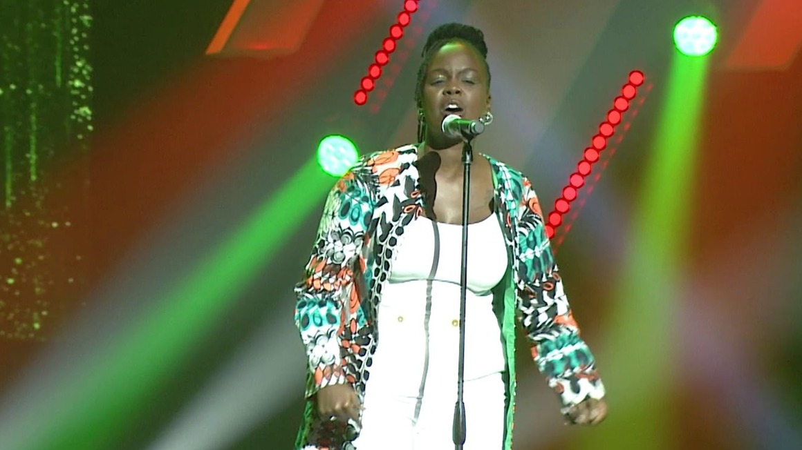 Ugandan contestant Tusiimire impresses judges during debut performance on the Voice Africa