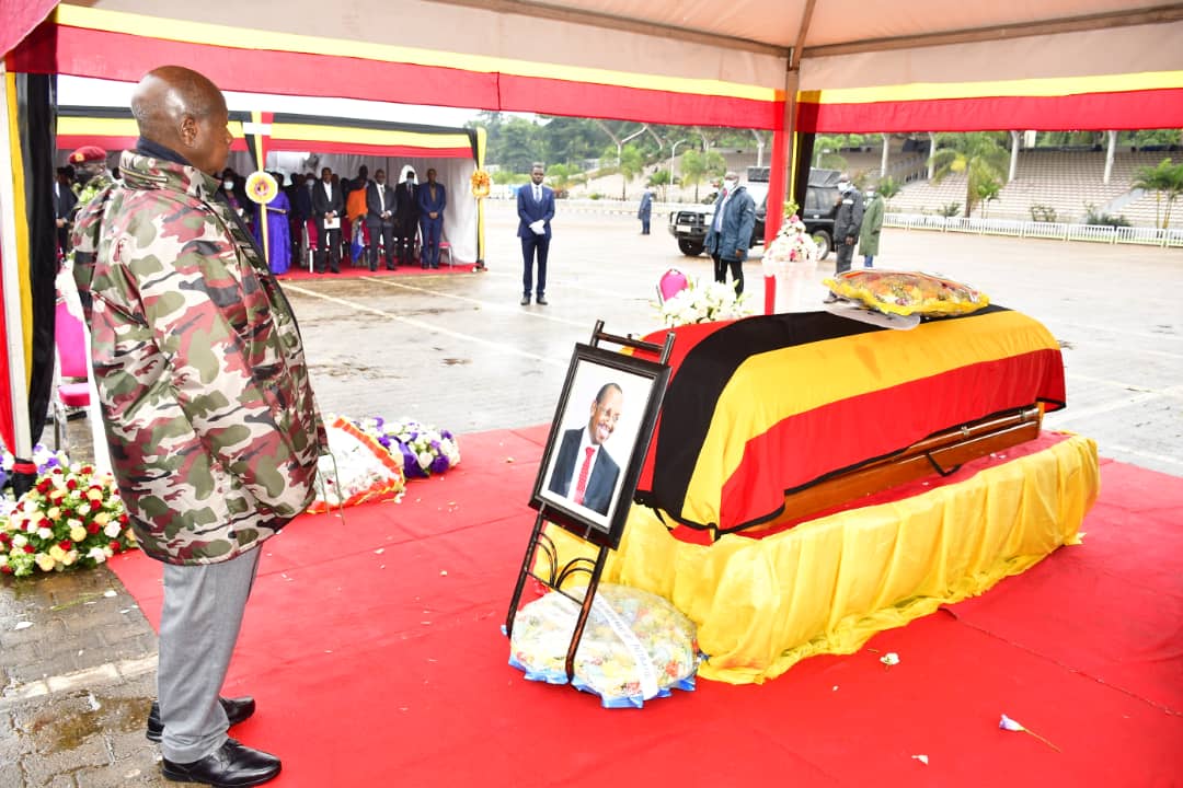 Former Permanent Sescretary Muhakanizi accorded official funeral ceremony