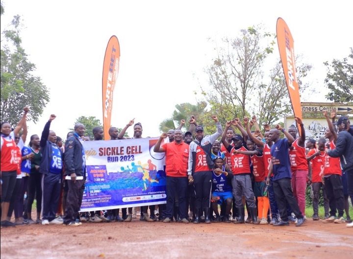 OVER 1,000 PEOPLE GRACE FORTEBET-JINJA SICKLE CELL RUN