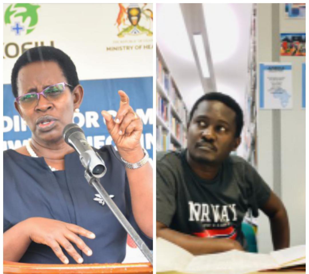 Back off my Twitter handle! Ministry of Health PS Dr. Atwiine tells off Dr. Ssentongo