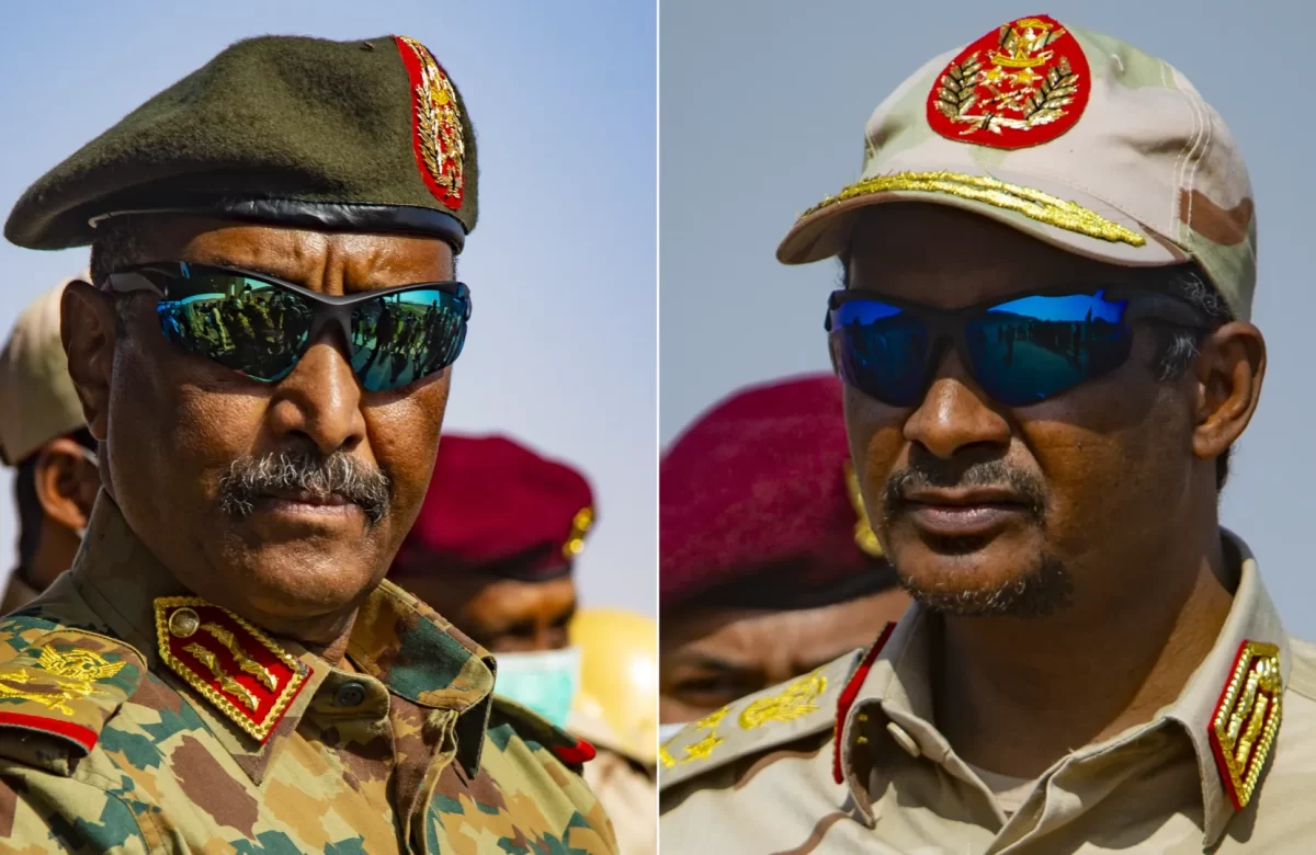 Sudan army chief freezes bank accounts of rival RSF