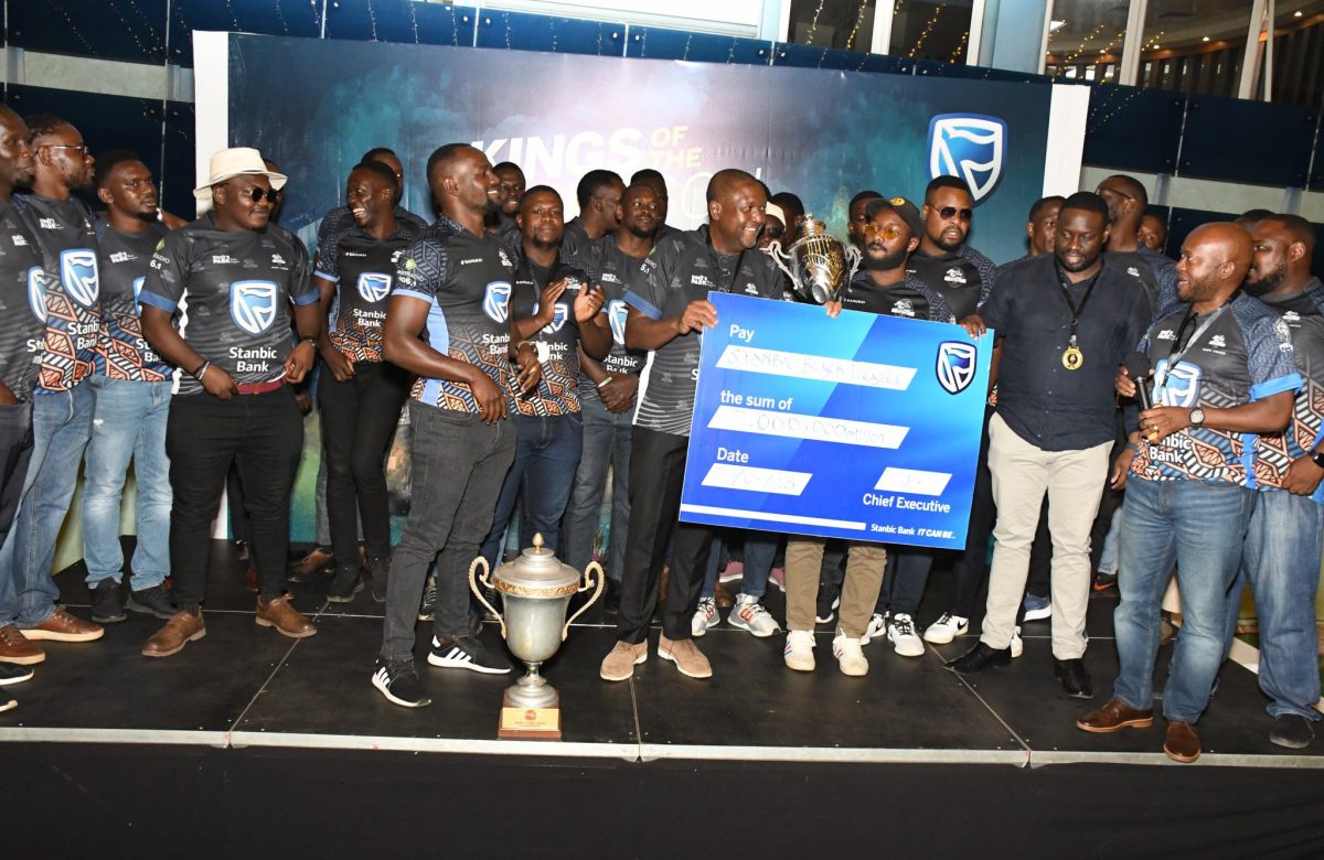 Black Pirates receive rugby league winning bonus from Stanbic Bank