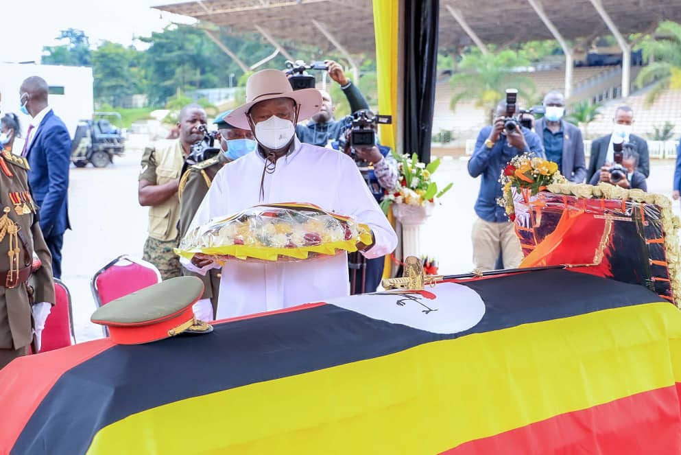 Engola send off: Museveni calls on Ugandans to return to the NRA doctrine