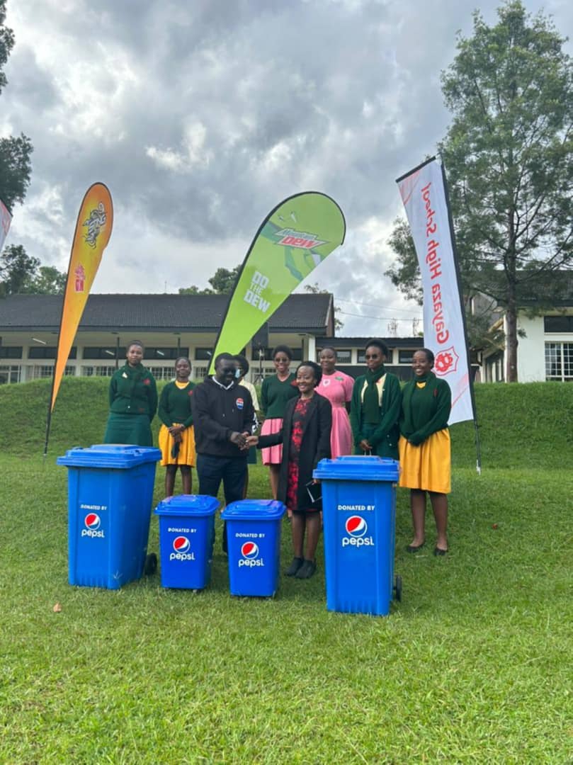 Crown Beverages, Gayaza High join hands to promote responsible plastic waste disposal and environmental conservation