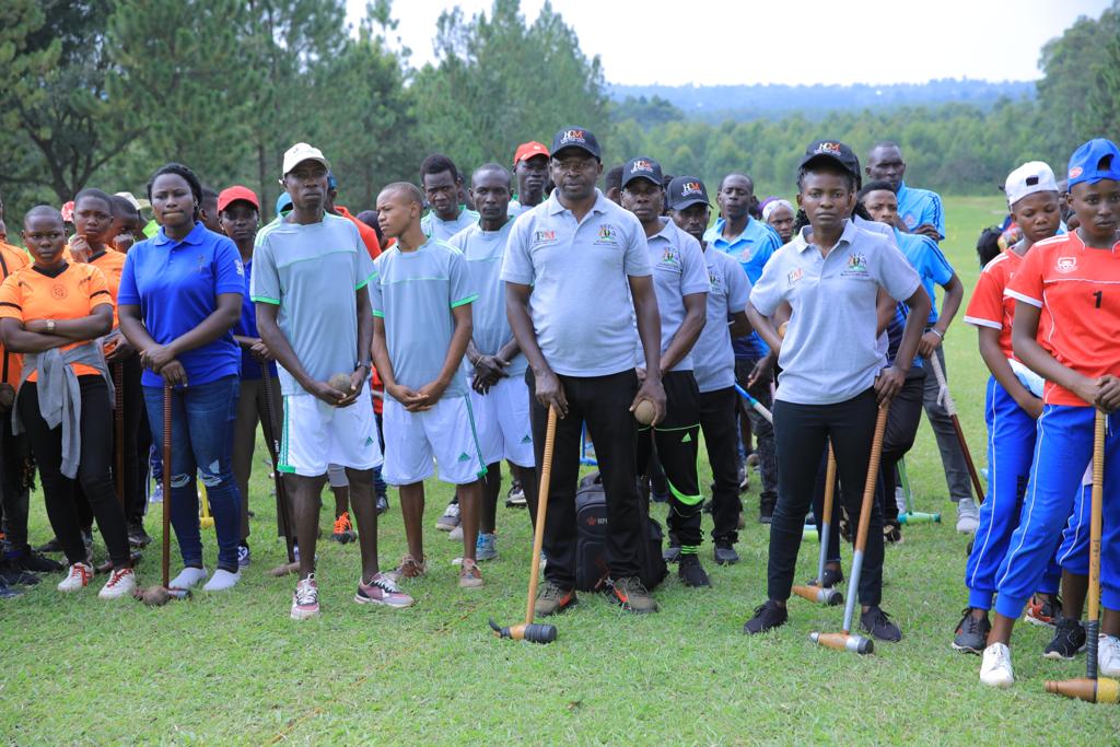Ministry of Public Service Woodball team at Last years Open held in Mbale