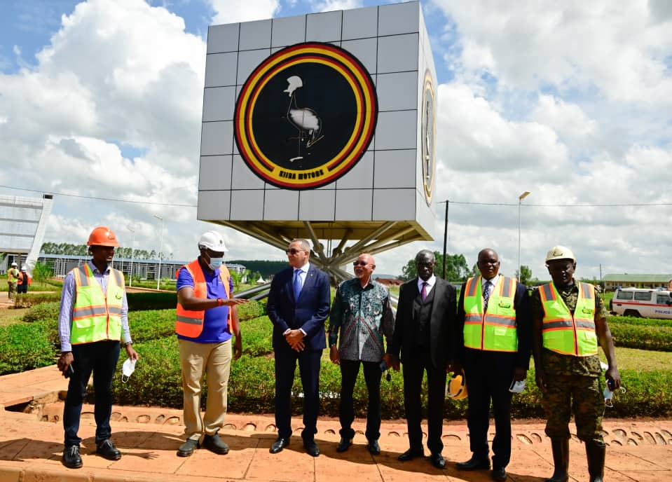Sao Tome President Prince. Carlos Vila Nova Praises Museveni for initiating the Art of Science & Technology that gave birth of Kiira Motos vehicle plant