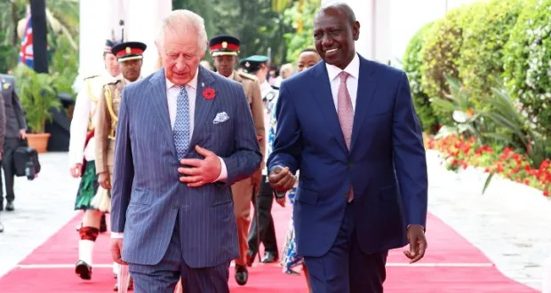 King Charles acknowledges historical wrongs committed during colonial era as he visits Kenya