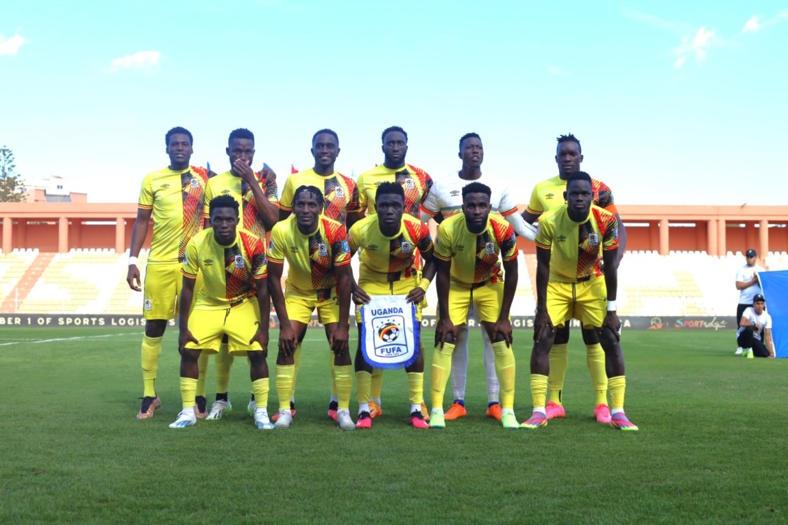 Uganda cranes starting squad against Somalia