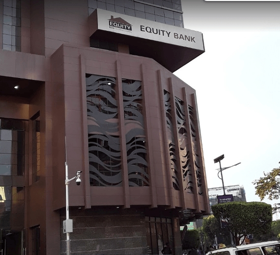 Church huse that houses Equity bank headquarters