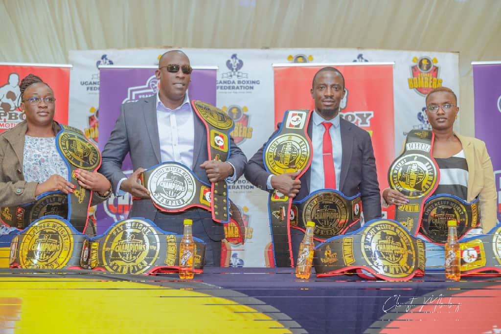 Uganda Boxing Champions League finals just got more thrilling with the unveiling of the coveted belts