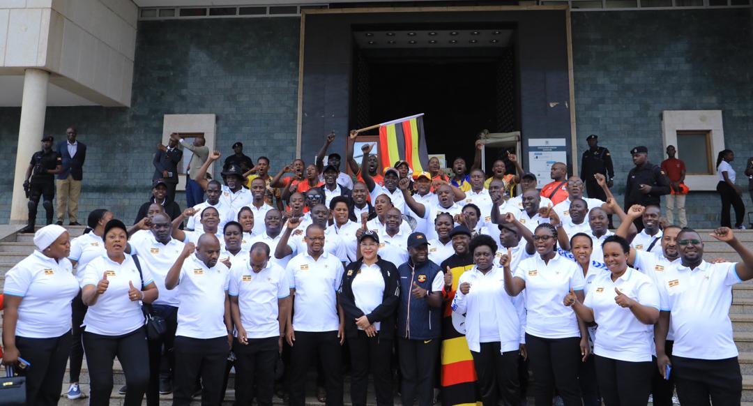 Speaker Among, flags off Uganda’s Parliament team for EAC games