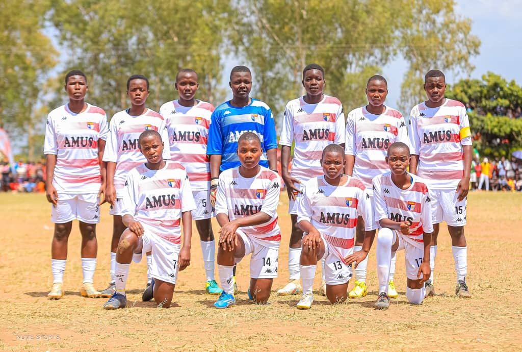 Amus College School -Girls football champions Teso Zone
