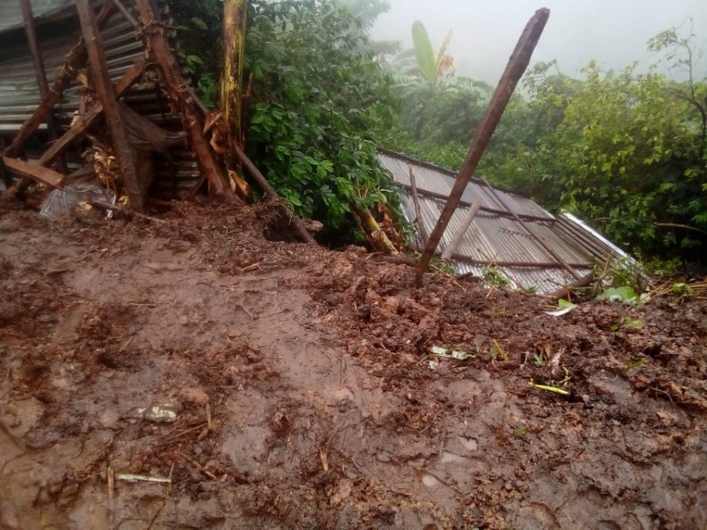 8 lives lost in Landslides triggered by heavy downpour in western Uganda