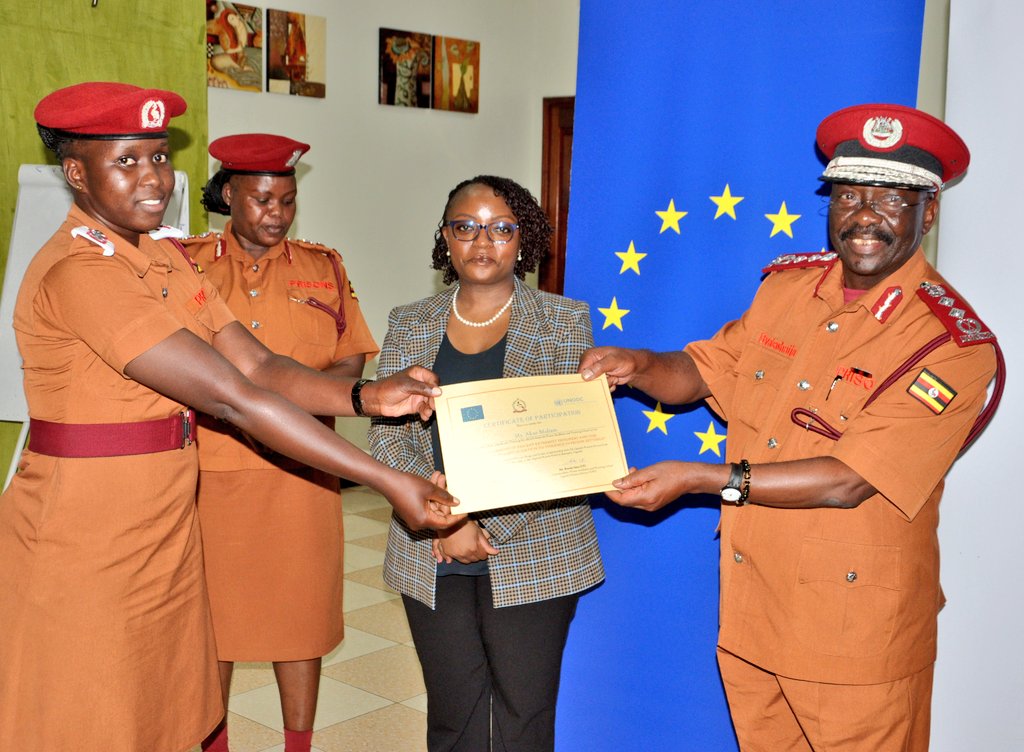 Uganda Prisons Service boosts counter-terrorism efforts with UNODC and EU support