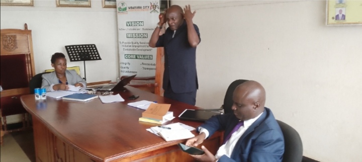Fued! Mbarara City Mayor Kakyebezi, Councilors lock horns over unremitted funds