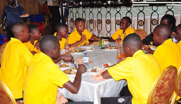 USSSA Treat Uganda school teams from ISF World Cup and CAF Schools Competitions  to Luncheon