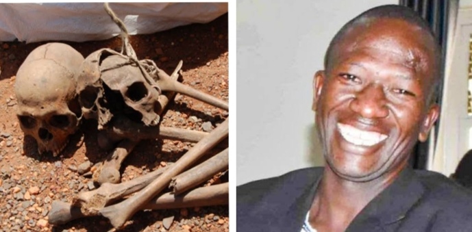 Police recover 17 human skulls from shrine of Tabula Bbosa, prime suspect in Ndiga clan head murder