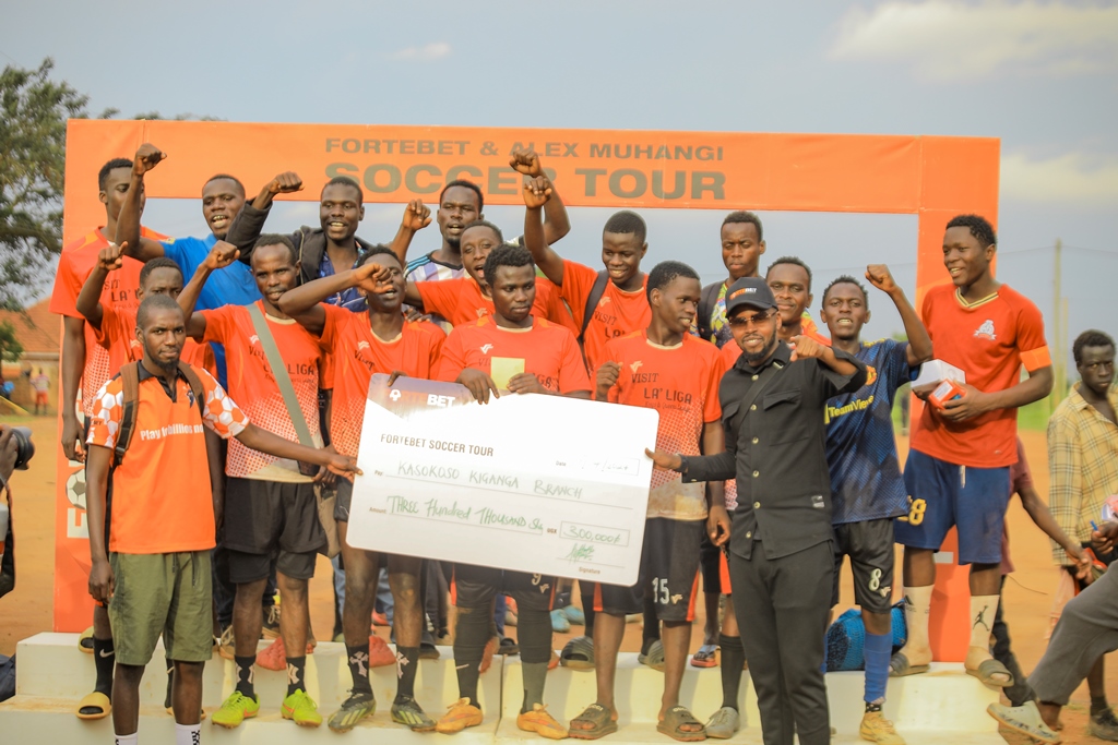 BWEYOGERERE DROWNS IN EXCITEMENT AS FORTEBET SOCCER TOUR FLAMES