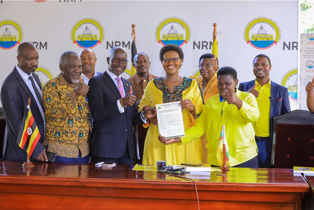 NRM signs MoU with Kisoro Woman MP Hon. Grace Ngabirano Akifeza