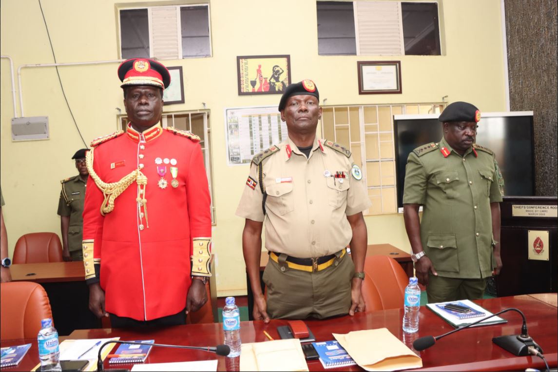 Seven Senior UPDF Officers documented ahead of retirement at MODVA Headquarters