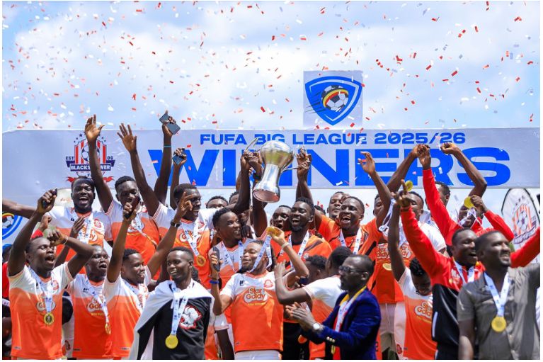 Blacks Power FC crowned FUFA Big League Champions for 2025-2026 Season
