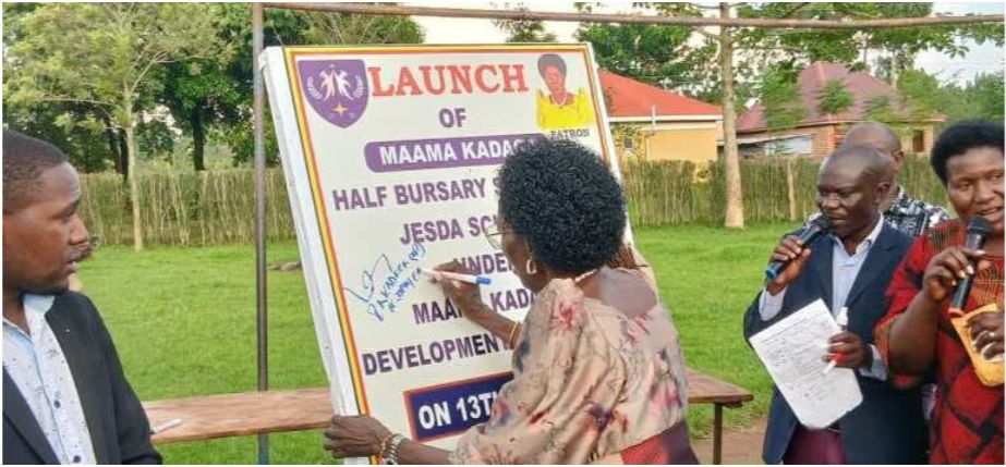 Kadaga launches Half-Bursary scheme, urges parents to prioritize children’s education