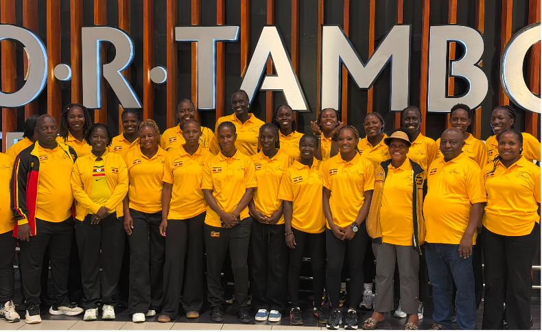 She Cranes touch down in South Africa for High-Intensity Commonwealth games training camp